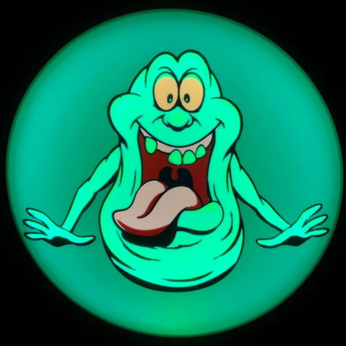 Slimer 3D printed fan art lightbox new, Ghostbusters retro decoration