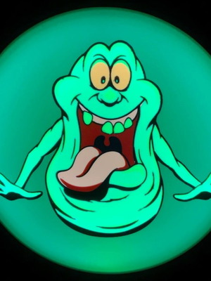Slimer 3D printed fan art lightbox new, Ghostbusters retro decoration