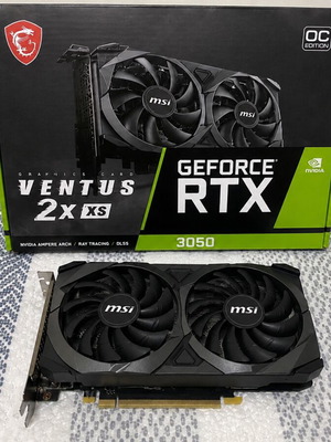 MSI GeForce RTX 3050 Ventus 2X XS OC 8GB graphics card