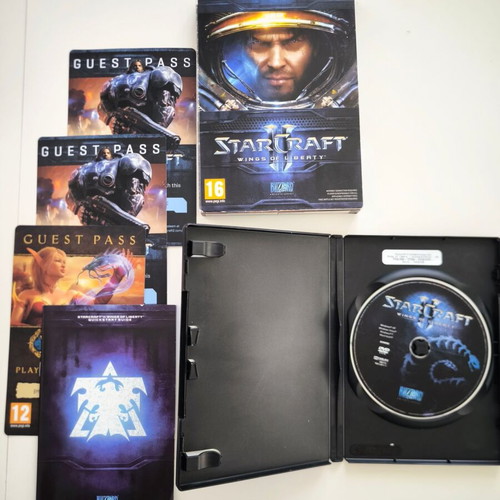 StarCraft II Wings of Liberty PC game like new