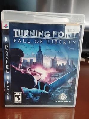 Turning Point Fall of Liberty παιχνίδι PS3 με εγχειρίδιο
