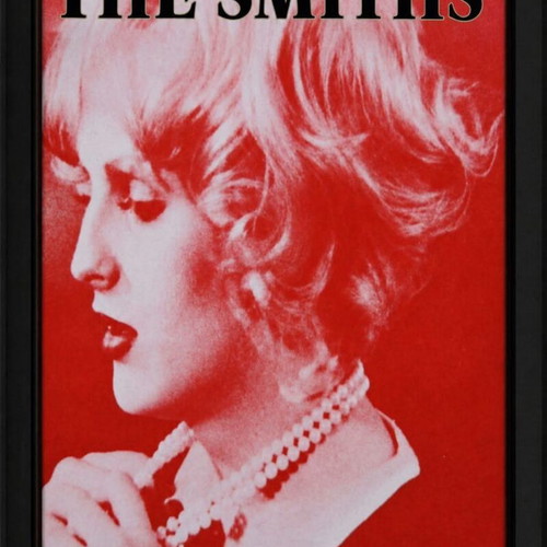 The Smiths poster new, 32×23cm with frame