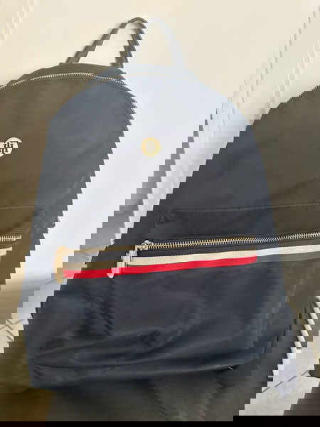backpack τσαντα tommy hilfiger μπλε