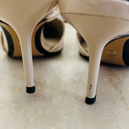 Zara beige pumps like new, size 38, 8 cm heel