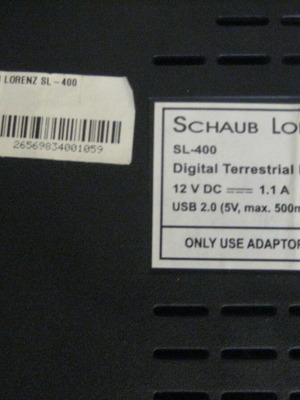 Schaub Lorenz and Edision decoders, one new, one used