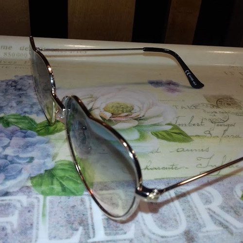 Glasses new, pack of 3, multicolored
