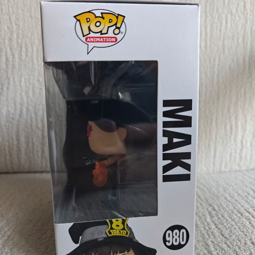 Funko Pop Fire Force Maki 980 with Protector new