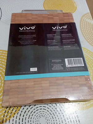 Villeroy & Boch Vivo επιφάνεια κοπής από μπαμπού, 38,5 x 25 x 3 εκ.