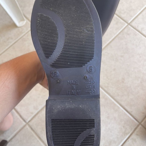 Armani Exchange black boots size 38