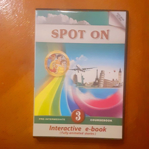 Spot On 3 coursebook new, interactive ebook DVD, pre-intermediate