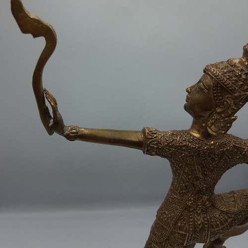 Bronze figure of Thai Rama statue like new