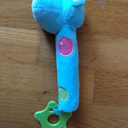 Pressure Rattle & Teether 18cm used