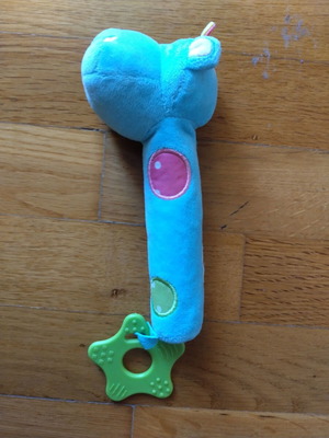 Pressure Rattle & Teether 18cm used
