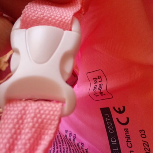 Unicorn pink beach life jacket for girl 11-30kg like new