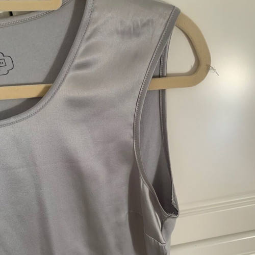 Intimissimi Sleeveless blouse made of silk and modal new, size M, gray