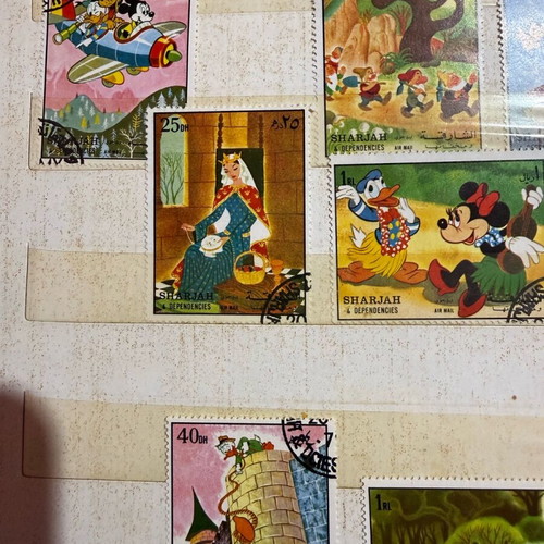 Disney stamps sealed, 39 pieces, like new