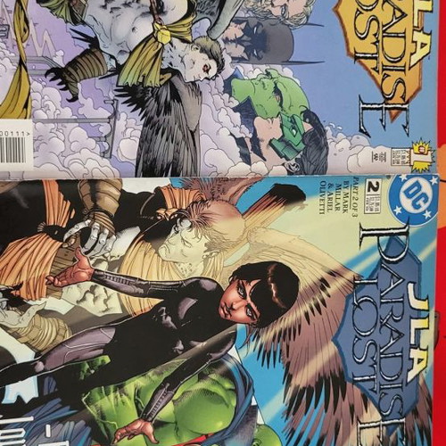 Dc Paradise Lost mini series parts 1-3 used 1998
