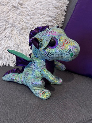 Plush dragon 25 cm like new