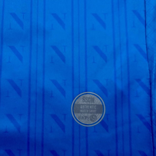 Napoli 25/26 jersey, blue with white details, size M, official replica