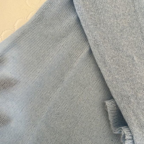 Vintage baby blue wool sweater large, like new