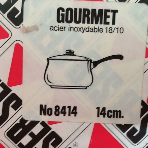 Seb Gourmet 14 cm Stainless Steel Saucepan new from 1990