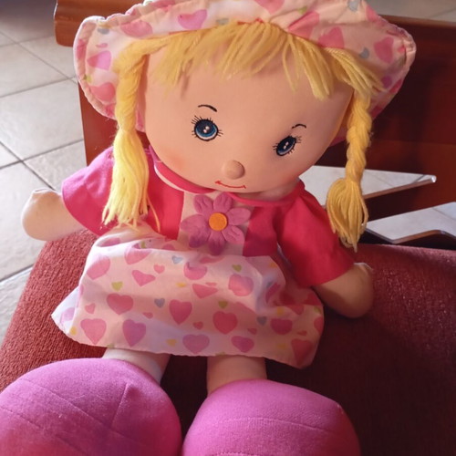 Cloth doll large like new