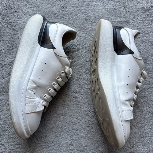 Alexander McQueen shoes unisex size 41 used, black and white sneakers