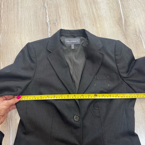 American Airlines Twinhill wool blazer new, size S, black