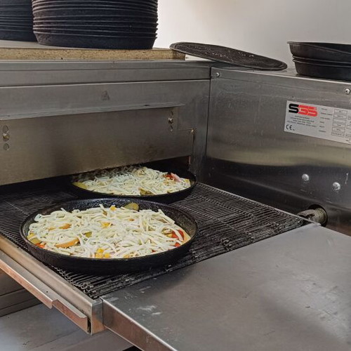 Conveyor Tunnel Pizza Oven used, 50cm Belt Width, 10kW Power