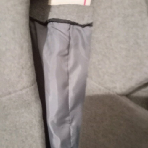 Pink Woman women's coat like new, gray, size M