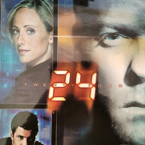 Twenty Four Season 4 DVD used, with subtitles, 7-disc set