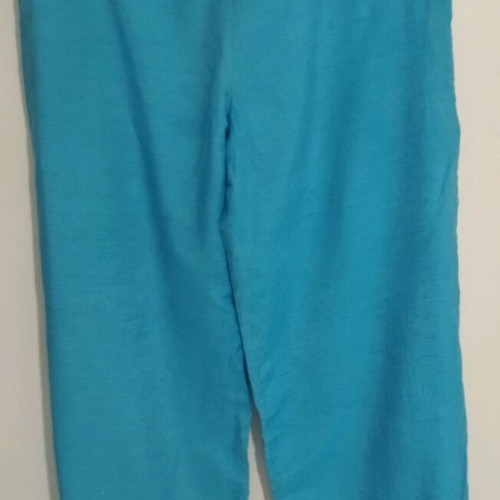 Summer pants turquoise like new, size M