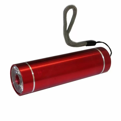 Red pocket flashlight new with strong white light