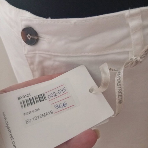 Myastreet White Jeans New, Medium to Large