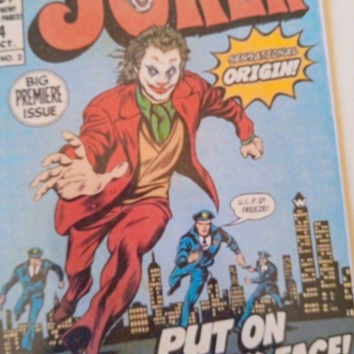 Joker adhesive photo poster new, 12×9 cm