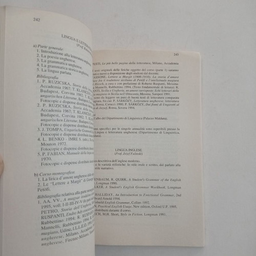 Bollettino Notiziario Faculty of Letters and Philosophy like new, University of Padova