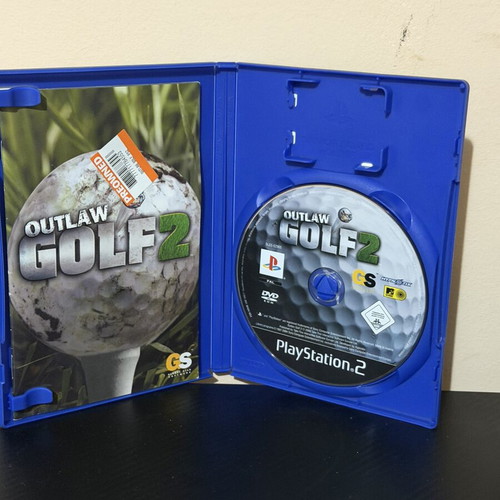 Outlaw Golf 2 PS2 game, good condition
