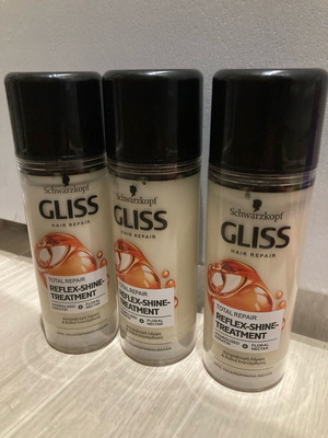 Gliss Total Repair κρέμα επανόρθωσης και styling μαλλιών 3x150ml καινούργιο