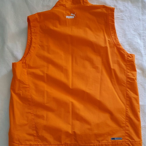 Men's Sleeveless Puma Vest orange like new, size L