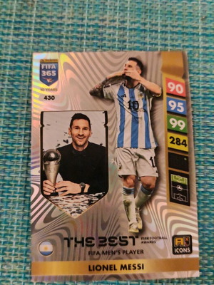 Κάρτα Panini FIFA 365 Adrenalyn XL 2025 Lionel Messi The Best FIFA Awards