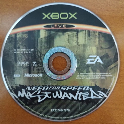 Need For Speed Most Wanted Xbox used disc only