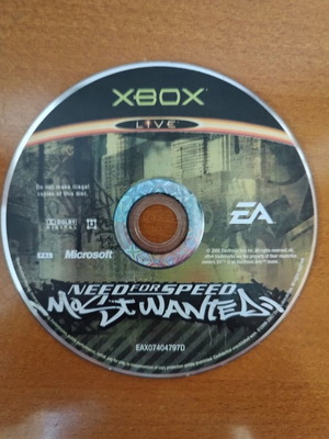 Need For Speed Most Wanted Xbox μεταχειρισμένος μόνο δίσκος
