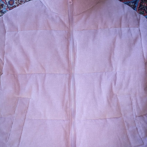 Mango Kids Puffer Jacket for Girls 11 Years Like New Violet Lilac