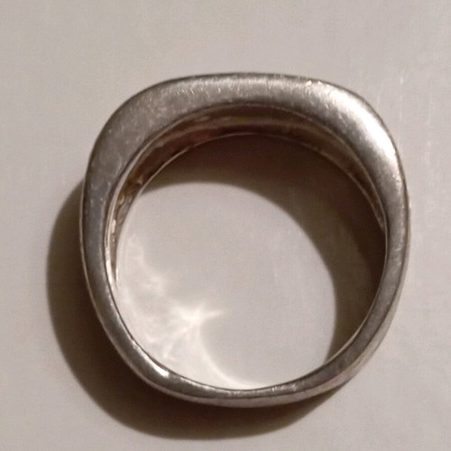 Silver ring 925 new, size 54