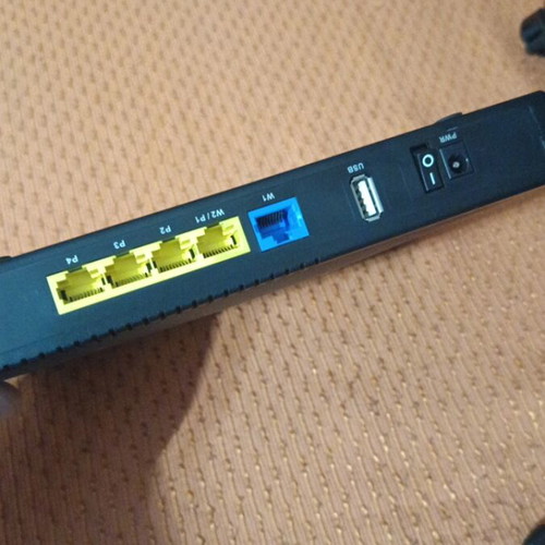 Draytek Vigor 2912 router used, dual WAN