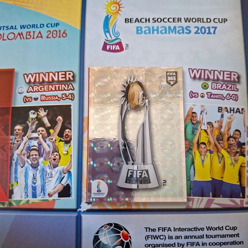 Fifa 365 Panini sticker album like new with collectible stickers