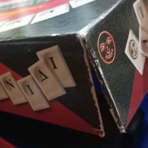 Rummikub with Letters board game used, Greek edition