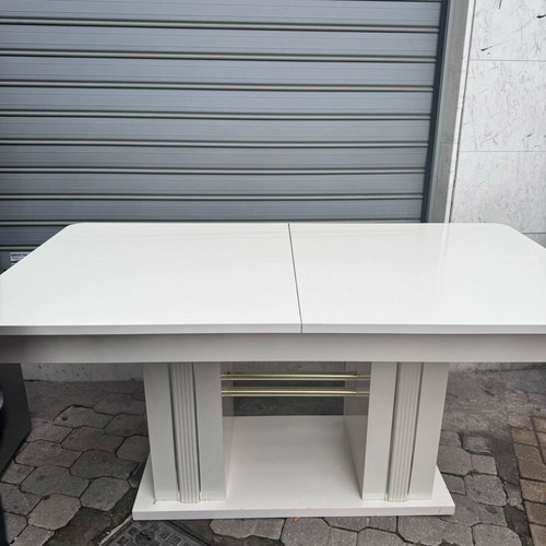 Dining table new, closed 1.70×90 cm and open 2.10×90 cm, for 6-8 people