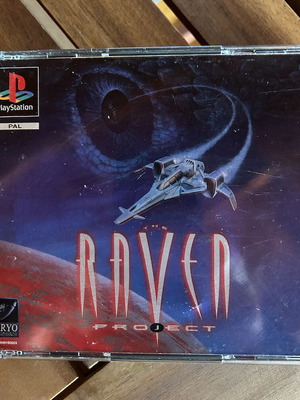 Raven Project Playstation 1 (PS1) употребявана, рядка, пълна с 2 диска