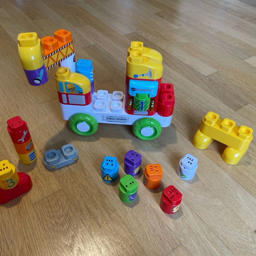 Vtech Building Blocks My Truck like new for 1.5+ years